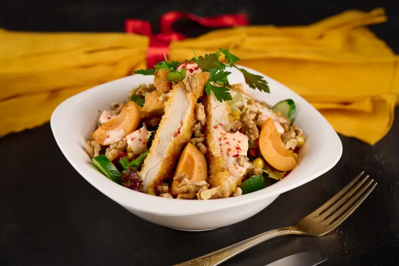 Çıtır Tavuk Salata