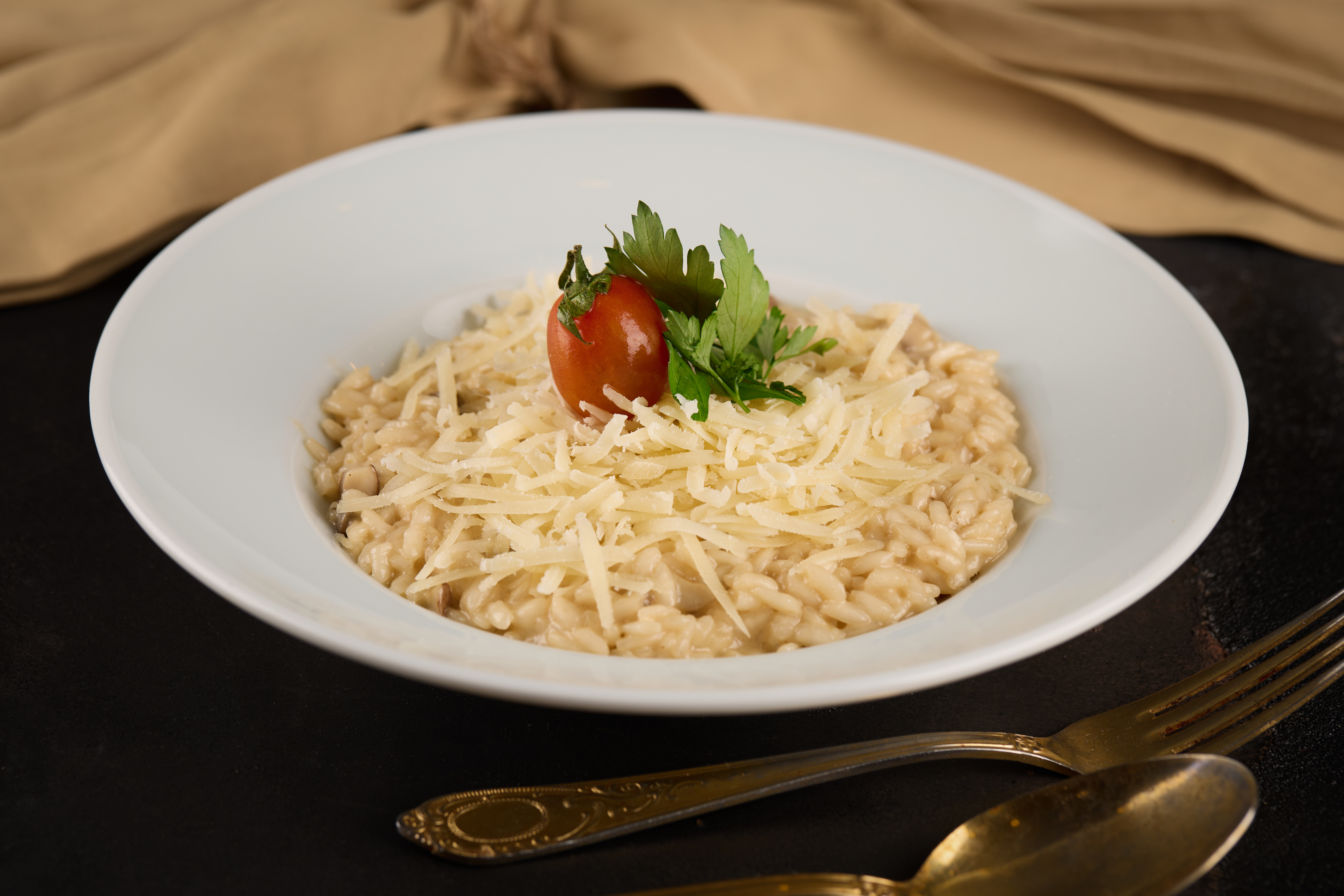 Porçini Mantarlı Risotto