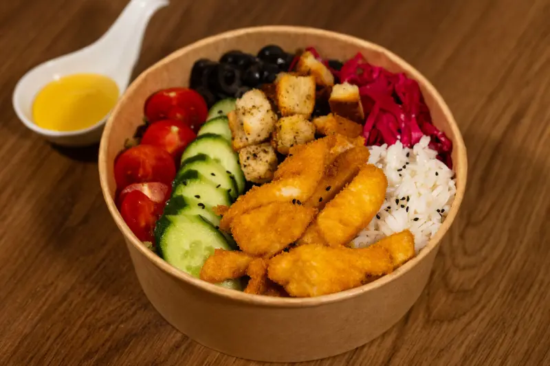 Ballı Hardallı Çıtır Tavuklu Bowl